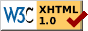 valid xhtml 1.0 transitional code